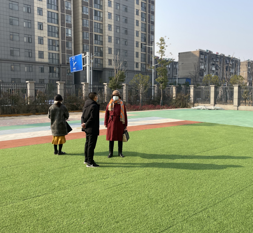 襄阳南车幼儿园规划设计勘察现场