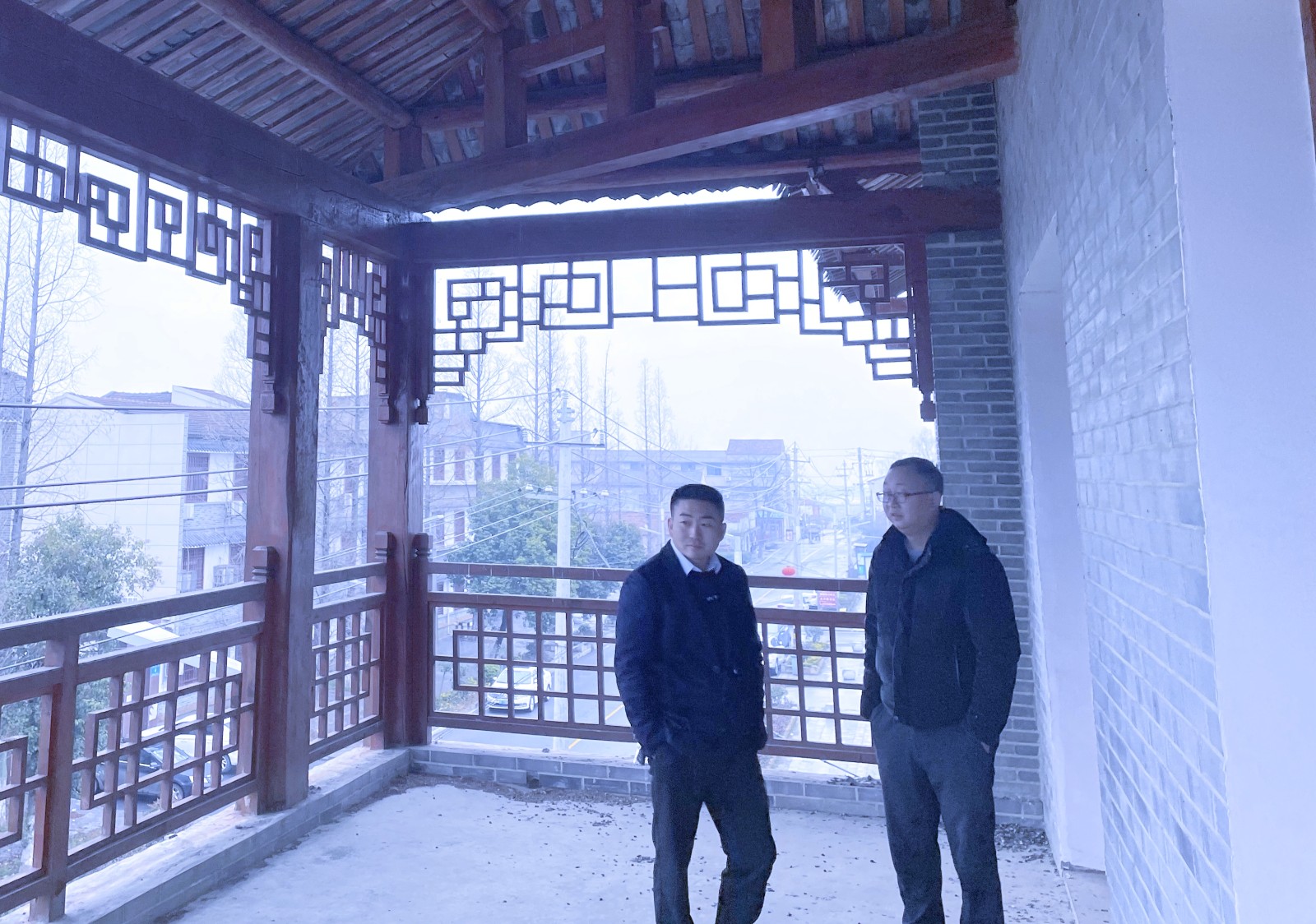 宜城-小河文化站升级改造现场勘察