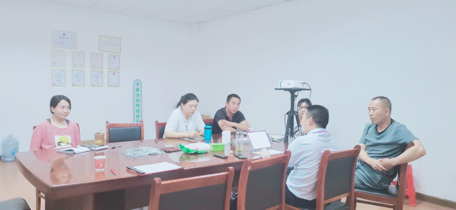 湖北襄涂建筑服务公司战略定位沟通会