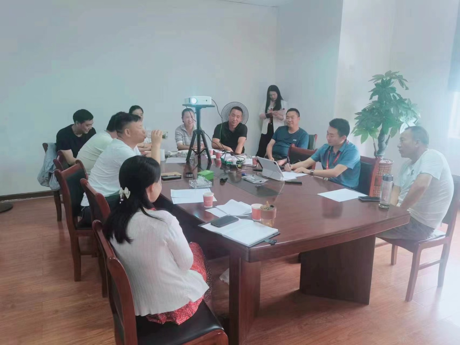 博希品牌咨询团队与襄涂建筑服务有限公司战略合作-企业内训第3课