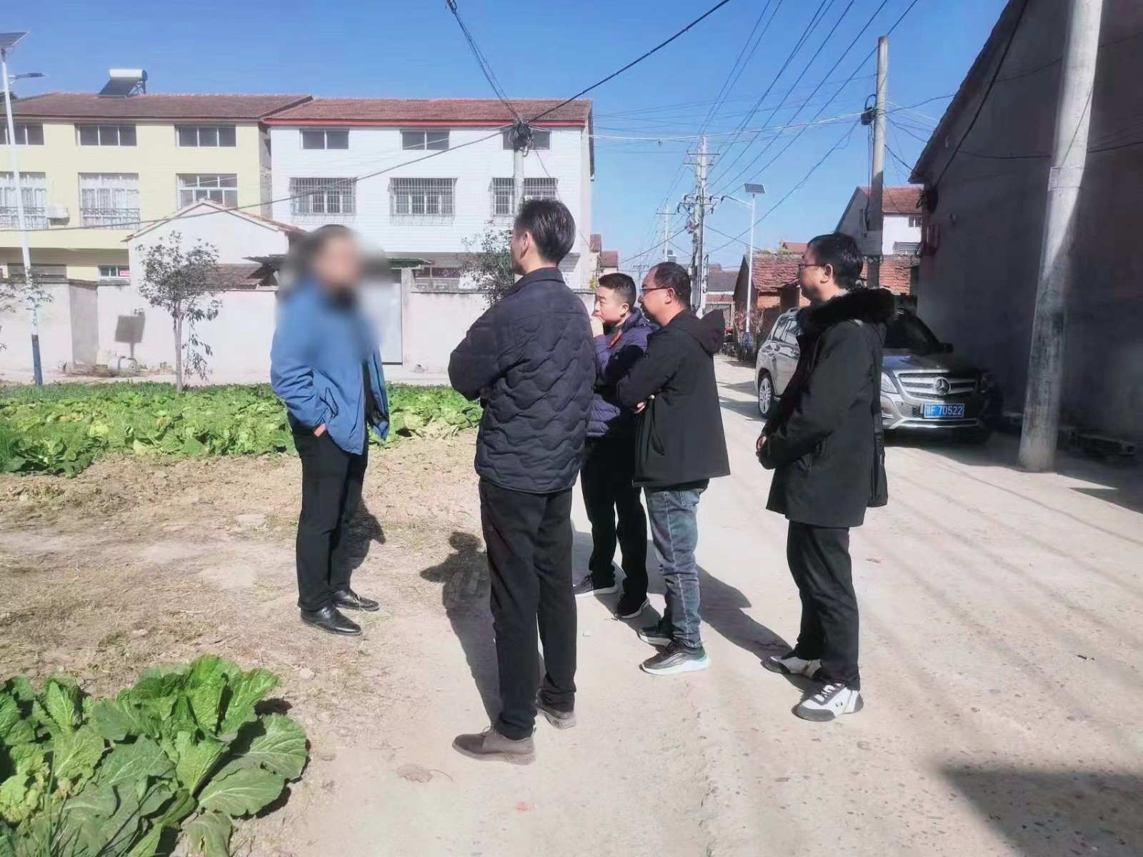 宜城黄集村-历史人物纪念广场规划设计现场勘察