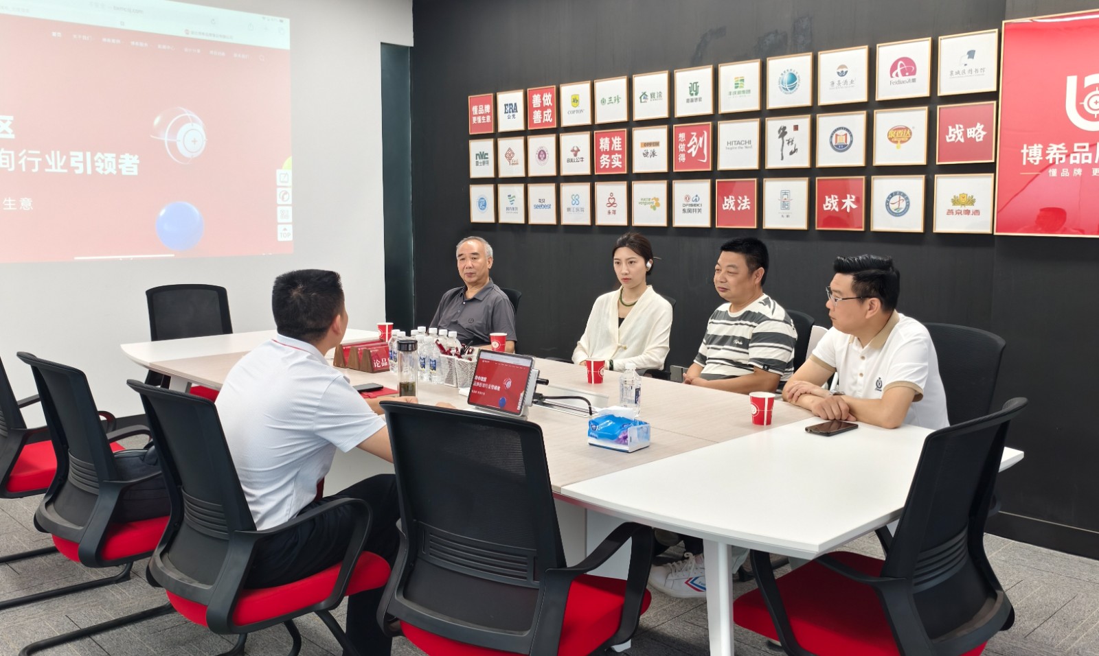 十堰、南漳商会，襄阳印刷协会领导莅临博希指导