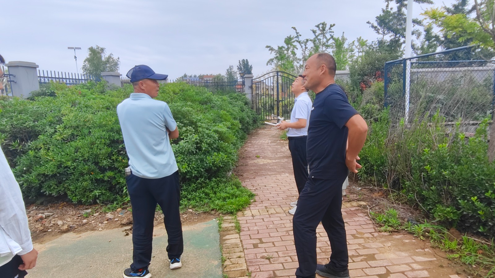张家集美丽路网规划设计-现场勘查